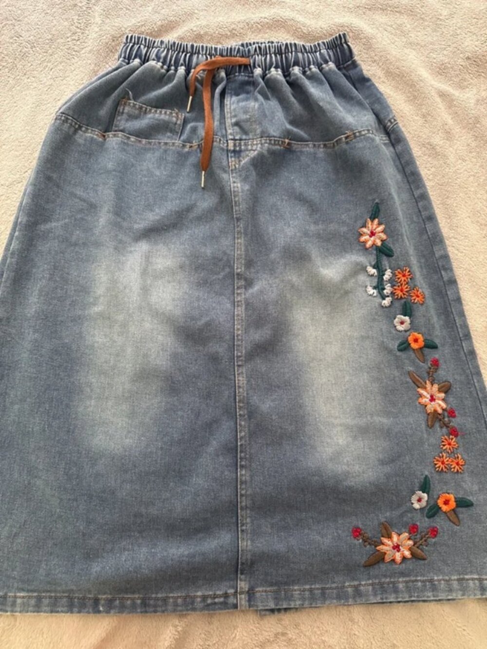women’s jean skirt